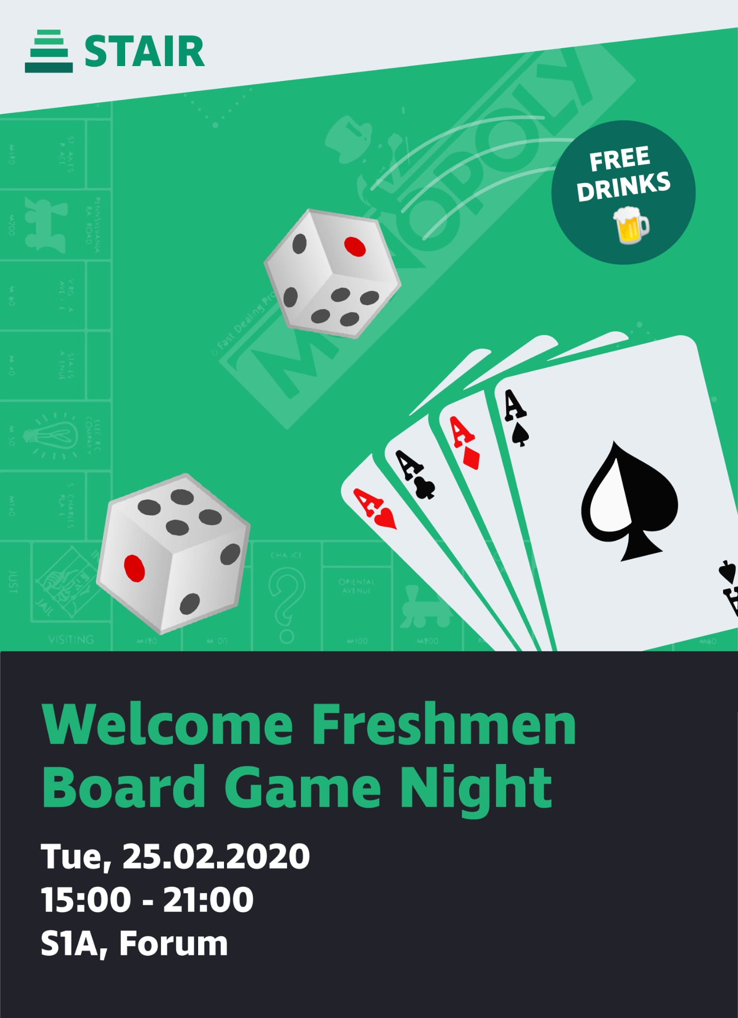 Welcome Freshmen Board Game Night 🎲